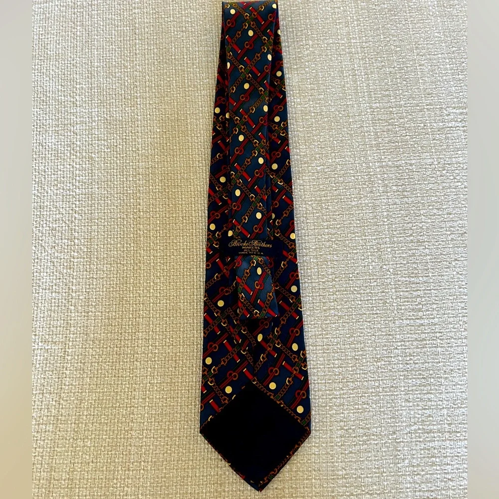 Vintage Brooks Brothers Equestrian Tie